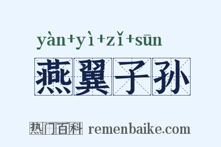 燕翼子孙是什么意思的图片